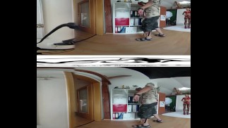 Anne Wildx 05 - За кулисами перед мастурбацией видео 3DVR 360 UP-DOWN