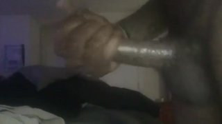 Huge dick tranny stroking for webcam fans