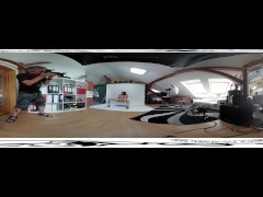 Antonia Sainz 05 - Backstage before masturbation video 3DVR 360 UP-DOWN