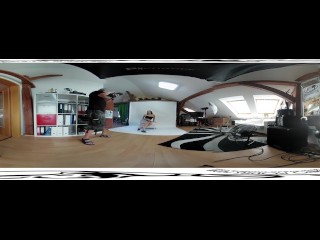 Antonia Sainz_05 - Backstage before masturbation video 3DVR 360 UP-DOWN