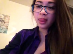 MissDeeNicotine Smoking Fetishist Smoking a White Filter Cigarette