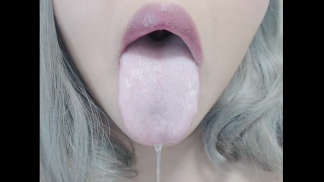 Disgusting Porn Tongue - Mouth/Drool/Tongue Fetish. - Pornhub.com