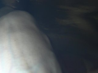 girl masturbation & fingering in bath with vibrator after_hard day