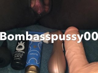 Norwegian Teen, bombasspussy00, huge dildo, squirt