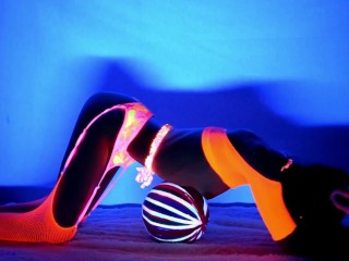 Neon Dream - Blacklight Dance Video SAMPLE - Video on ModelHub
