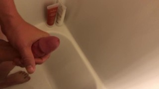 Masturbación en la ducha