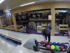 HUNT4K. Dude girlfriend's twat to guy and continues to play