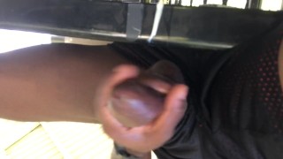 Stroke In The Public Park By Big Black Dick Black Guy