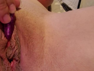 Playing with Pierced Clit