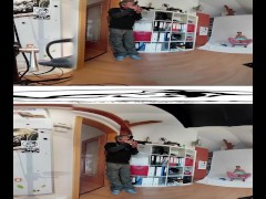 Teressa Bizare noir 03 - Backstage before masturbation 3DVR 360 UP-DOWN