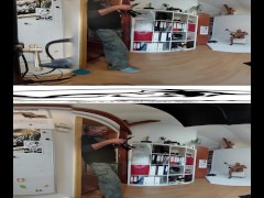 Jessica Diamond 02 - Backstage before masturbation videos 3DVR 360 UP-DOWN