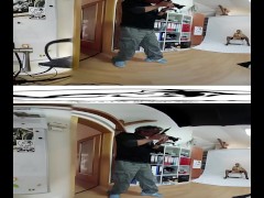 Bella Scaris 07 - Backstage before masturbation videos 3DVR 360 UP-DOWN