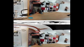 Bella Scaris 11 - За кулисами перед мастурбацией видео 3DVR 360 UP-DOWN