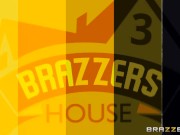 Preview 5 of Official Brazzers House Season 3 Ep1 Lena Paul Hosts a Wild Wrestling Orgy