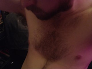 ARMPITS HAIRY CHEST BEARD UP CLOSE SEXY YOUNG CANADIAN AMATEUR CAM MODEL