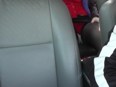 Milf. Taxi driver. Cabbie.  Strip Wet pussy swab tampax