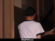 Preview 1 of Boyfun - Hot - N - Ready Bareback Threesome