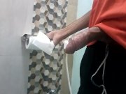 Preview 3 of Indian horny boy masturbation in gym toilet