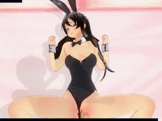 butt, hentai, bunny outfit