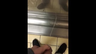 Young guy Pissing