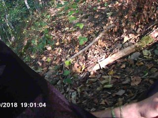 Outdoor cum (still practicing angles with camera)