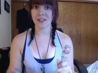 Toy Review Icicles No 12 Glass Rose Dildo