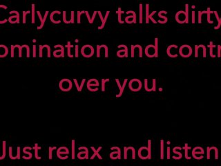 carlycurvy, solo female, cuckold, cuckold talk