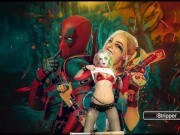 Preview 3 of iStripper porn parody Estonika / Harley XX