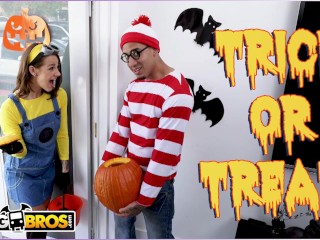 BANGBROS - Trick or Treat, Smell Evelin Stone's Feet. (I Bet you Would!)