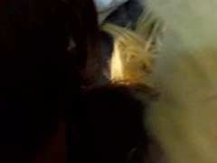 My girl gets cock