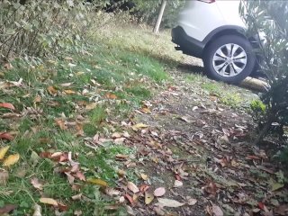 Cums Twice In My Mouth :)_Outside Risky Public Sex