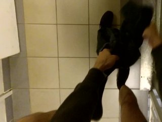 Cleaning Lady Gaged, Fucked hard and Creampied twice at Work By Worker