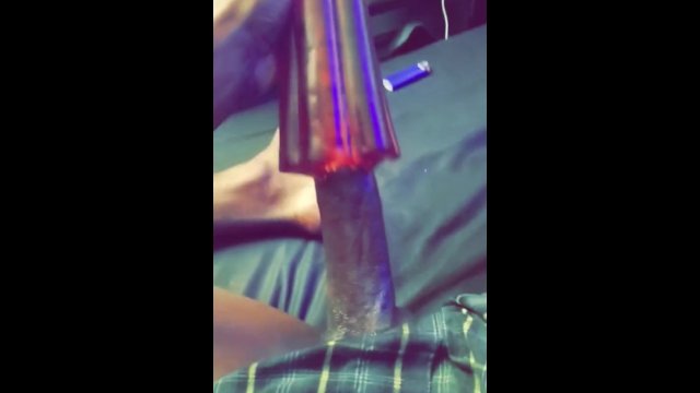 BBC Snapchat: Black Lewd Spidey, Stroking & Stroker