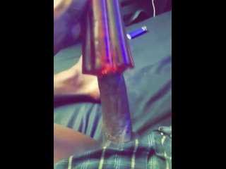 solo male, toys, stroker, big thick dick