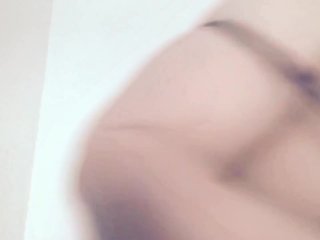 Carlycurvy uses vibratorin black_lingerie