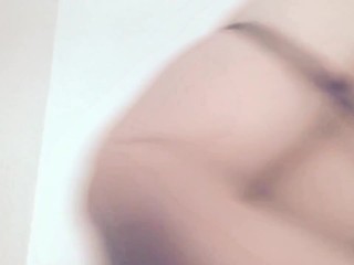 Carlycurvy uses vibratorin black_lingerie