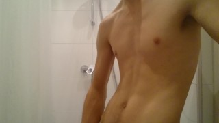 Fast one solo in shower