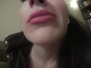 British Girlfriend Wants To Tease With Her Tongue and Mouth
