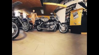 003 - Model Lola - Bikes and Babes TV Sexy VR clips - 3DVR180