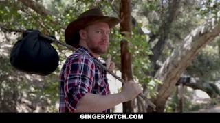 GingerPatch - Sexy Ginger Dicked Down By Cowboy