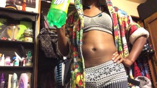 Жадный халат Газировка Раздувание