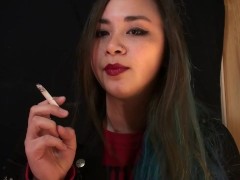 Smoking Fetish Girl Ashes on You - MissDeeNicotine