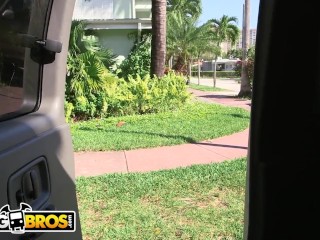BANGBROS – Veronica Rodriguez On The Bang Bus In Miami, Horny For Cock!