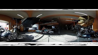 За кулисами Клаудия Макк - Велосипеды и красотки ТВ Сексуальные VR клипы - 3DVR360 Вверх/Вниз