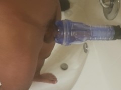 Fucking Fleshlite Turbo In Shower 7
