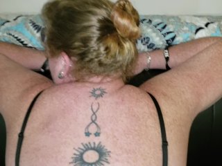 mom, sister inlaw, milf, tattoo