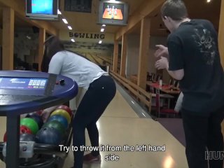 HUNT4K. Pretty girl fucked for money in front of BF and other people screenshot number 0