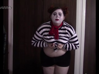 BBW Mime Striptease