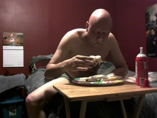 piggy belly stuffing cinnamon rolls 10/27/18