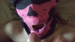 Halloween Deepthroat HD 1080P Without Using Your Hands